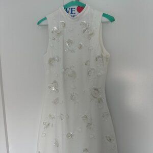 Clio Peppiatt Scatter Floral Shift Dress